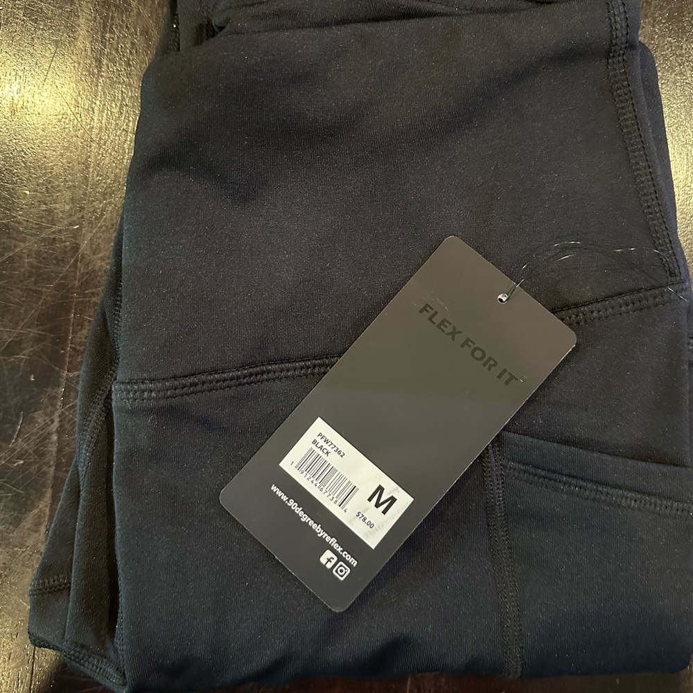 90 degrees polar Tex black tights